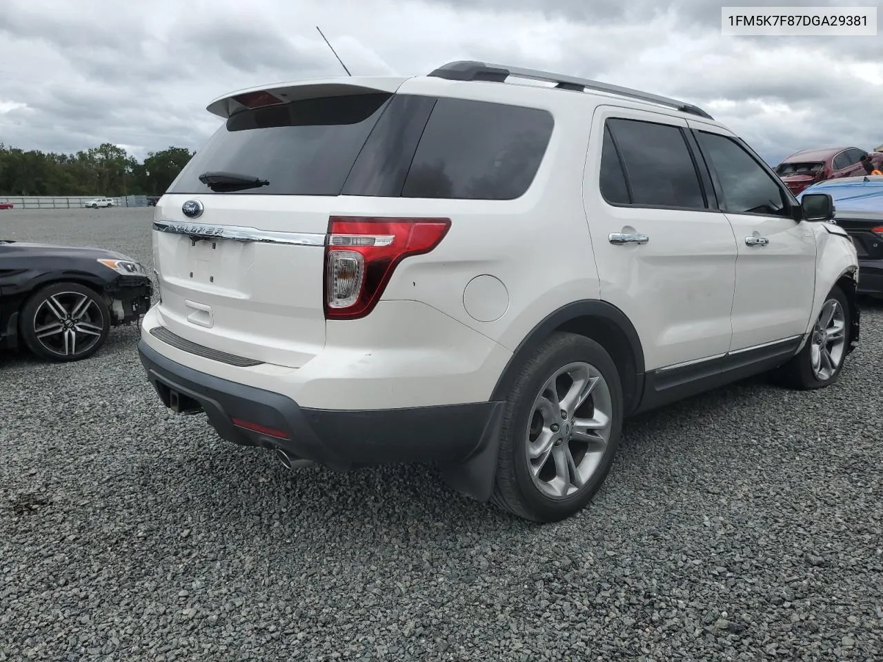 2013 Ford Explorer Limited VIN: 1FM5K7F87DGA29381 Lot: 74357984