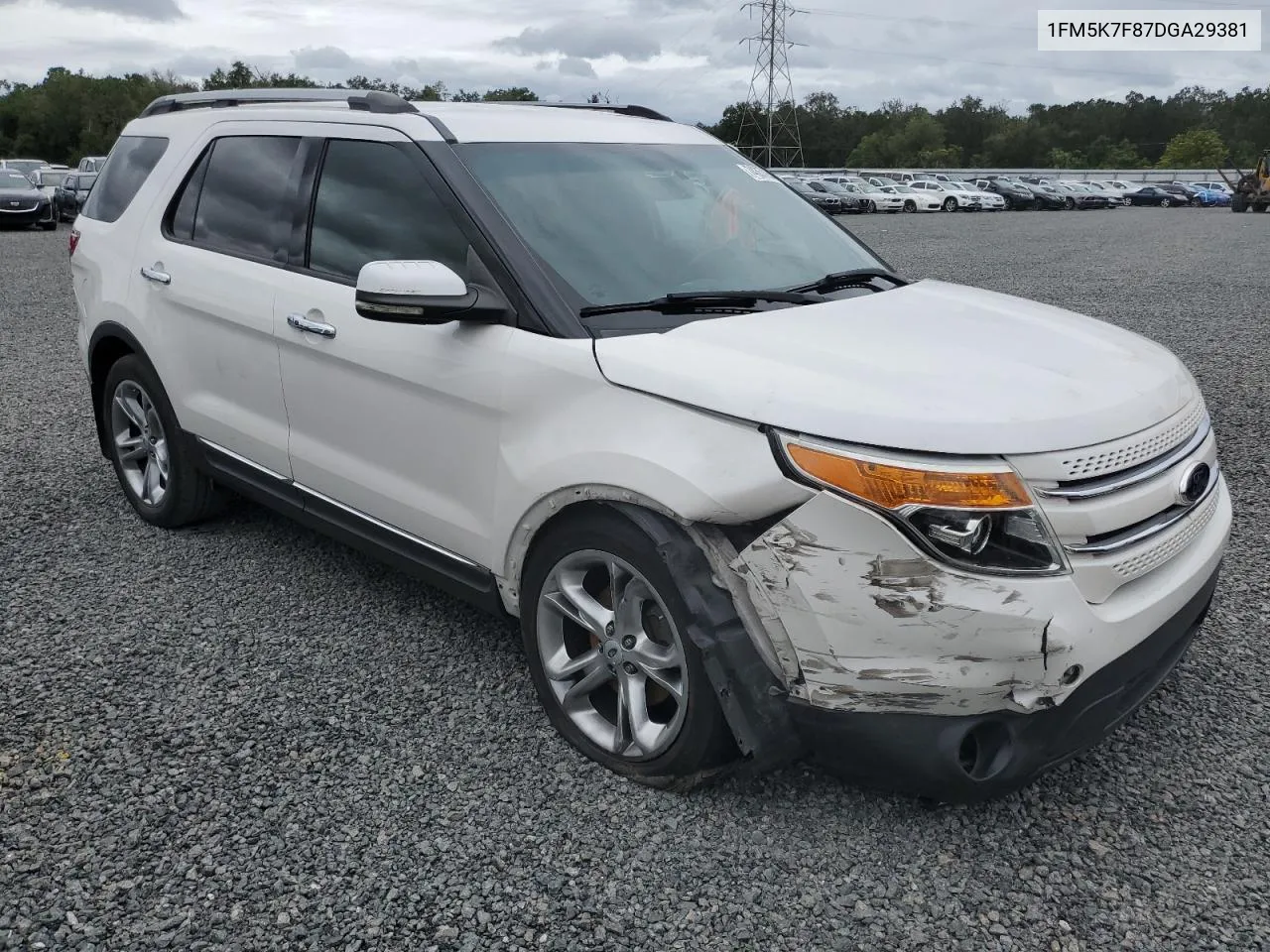 2013 Ford Explorer Limited VIN: 1FM5K7F87DGA29381 Lot: 74357984