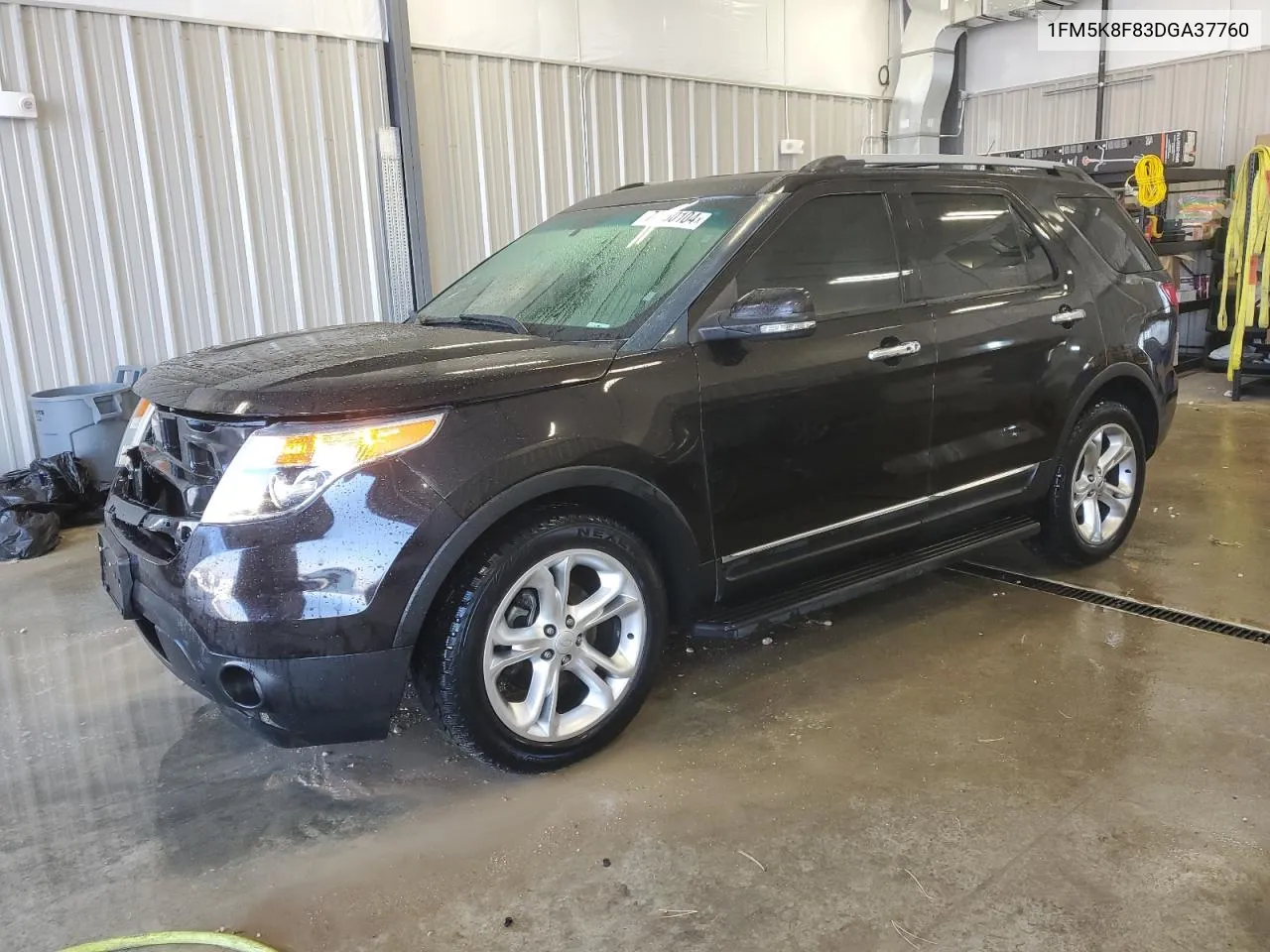 2013 Ford Explorer Limited VIN: 1FM5K8F83DGA37760 Lot: 74360104