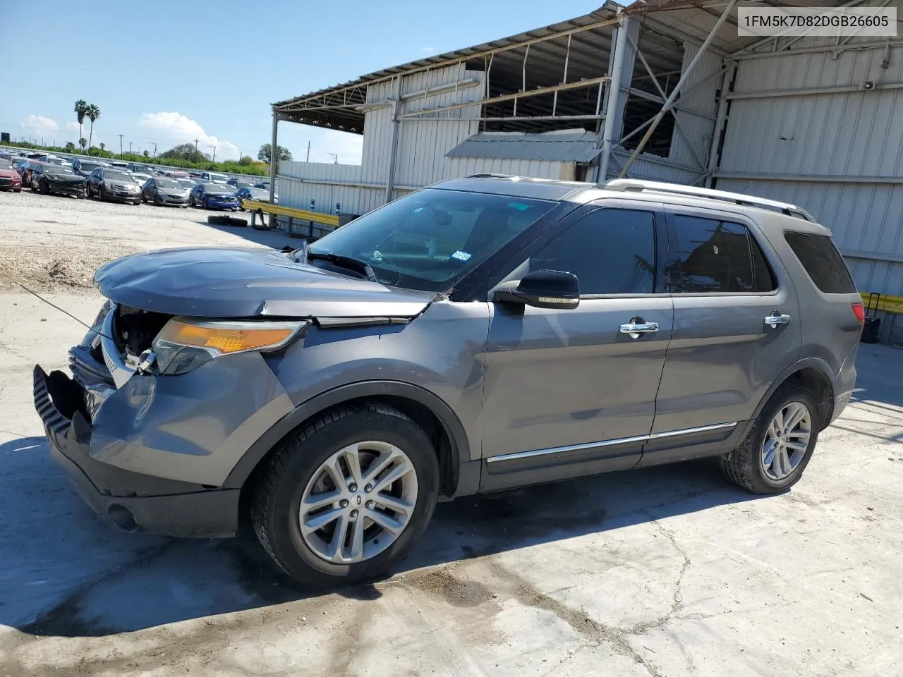 2013 Ford Explorer Xlt VIN: 1FM5K7D82DGB26605 Lot: 74483304