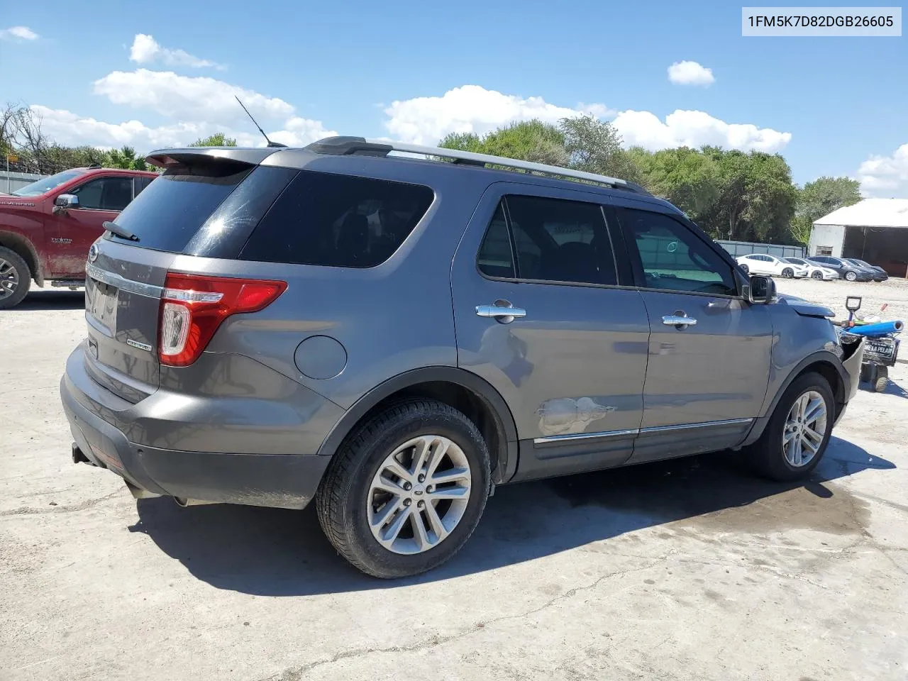 2013 Ford Explorer Xlt VIN: 1FM5K7D82DGB26605 Lot: 74483304