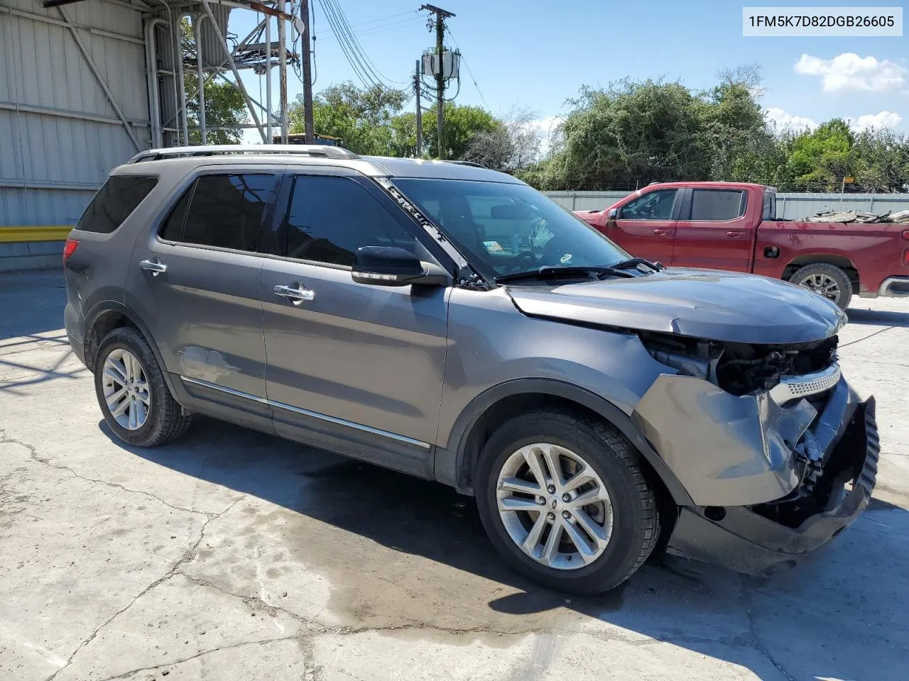 2013 Ford Explorer Xlt VIN: 1FM5K7D82DGB26605 Lot: 74483304