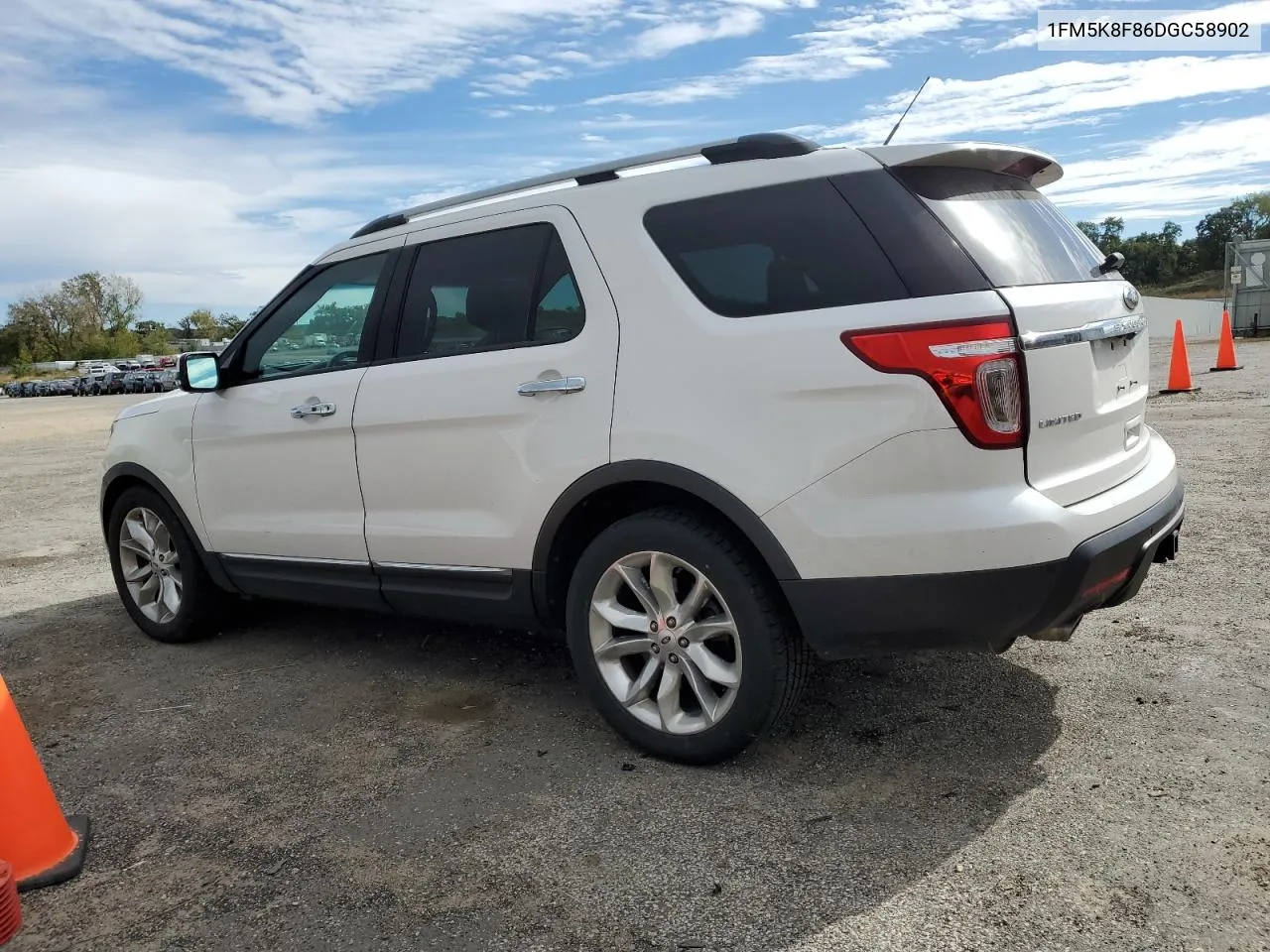 2013 Ford Explorer Limited VIN: 1FM5K8F86DGC58902 Lot: 74663614