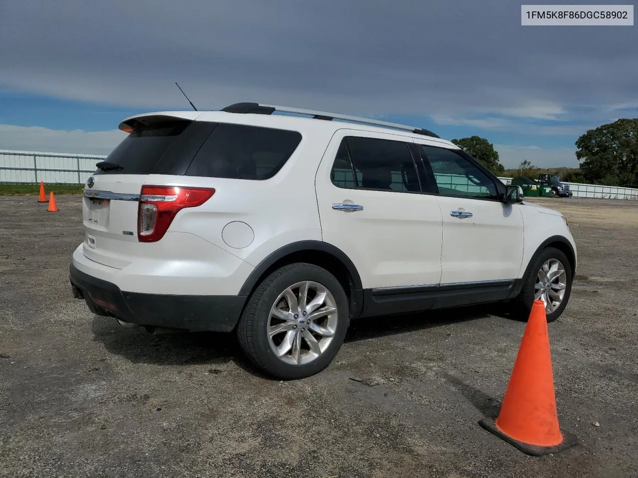 2013 Ford Explorer Limited VIN: 1FM5K8F86DGC58902 Lot: 74663614