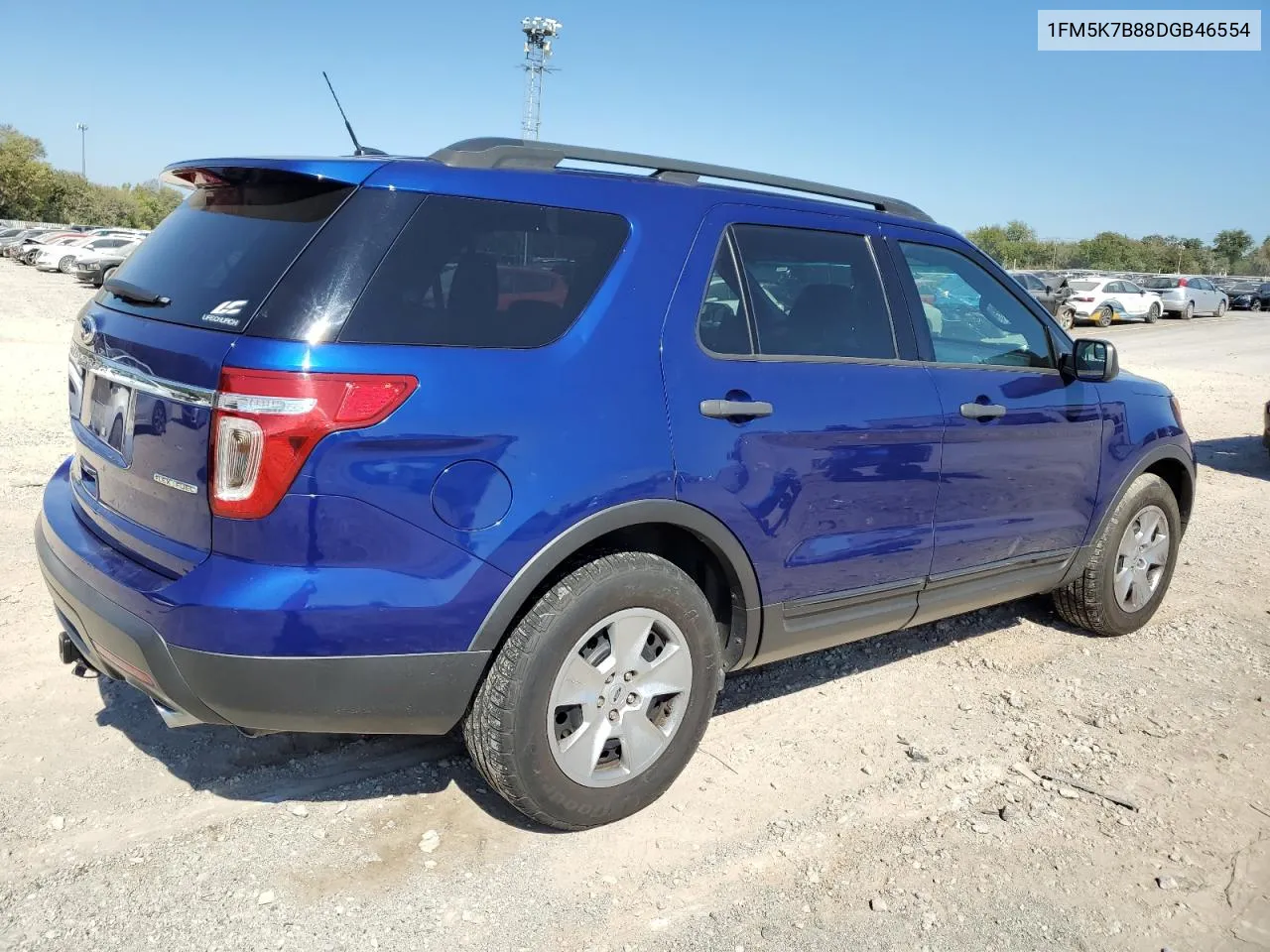 2013 Ford Explorer VIN: 1FM5K7B88DGB46554 Lot: 74692134