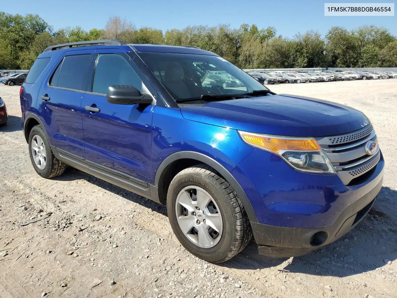 2013 Ford Explorer VIN: 1FM5K7B88DGB46554 Lot: 74692134