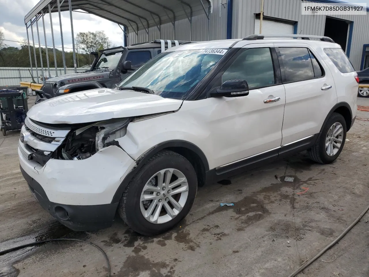 1FM5K7D85DGB31927 2013 Ford Explorer Xlt