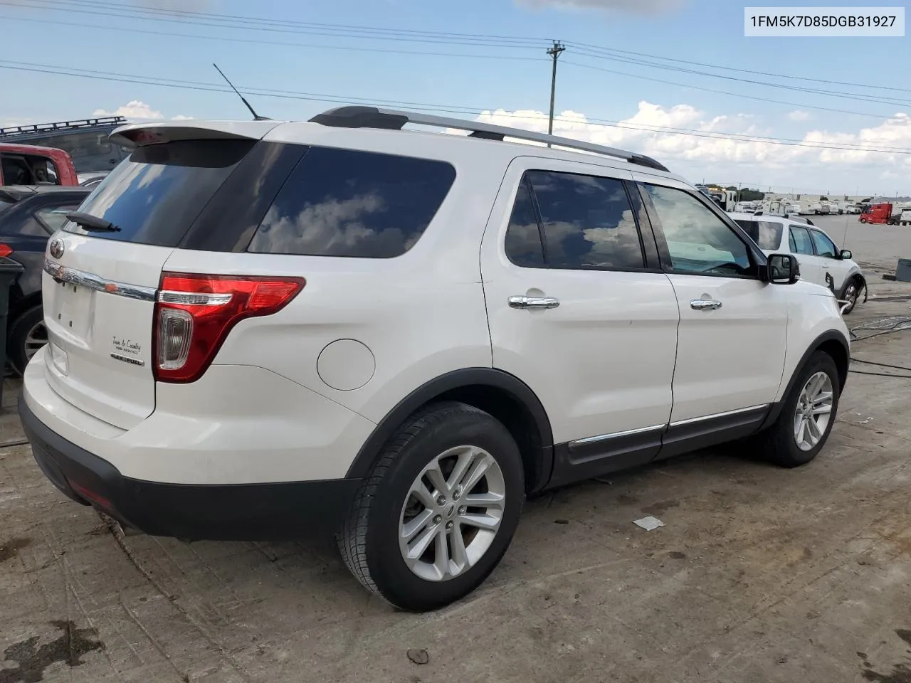 2013 Ford Explorer Xlt VIN: 1FM5K7D85DGB31927 Lot: 74736344