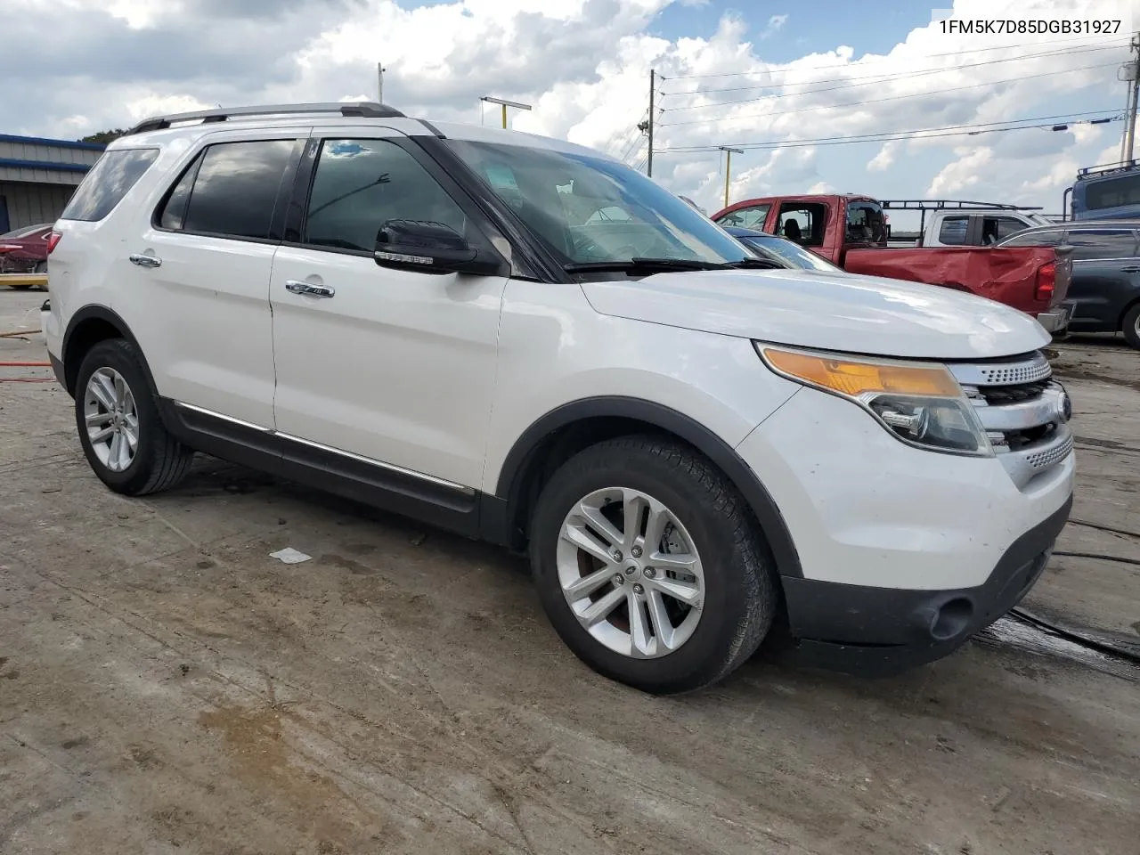 2013 Ford Explorer Xlt VIN: 1FM5K7D85DGB31927 Lot: 74736344