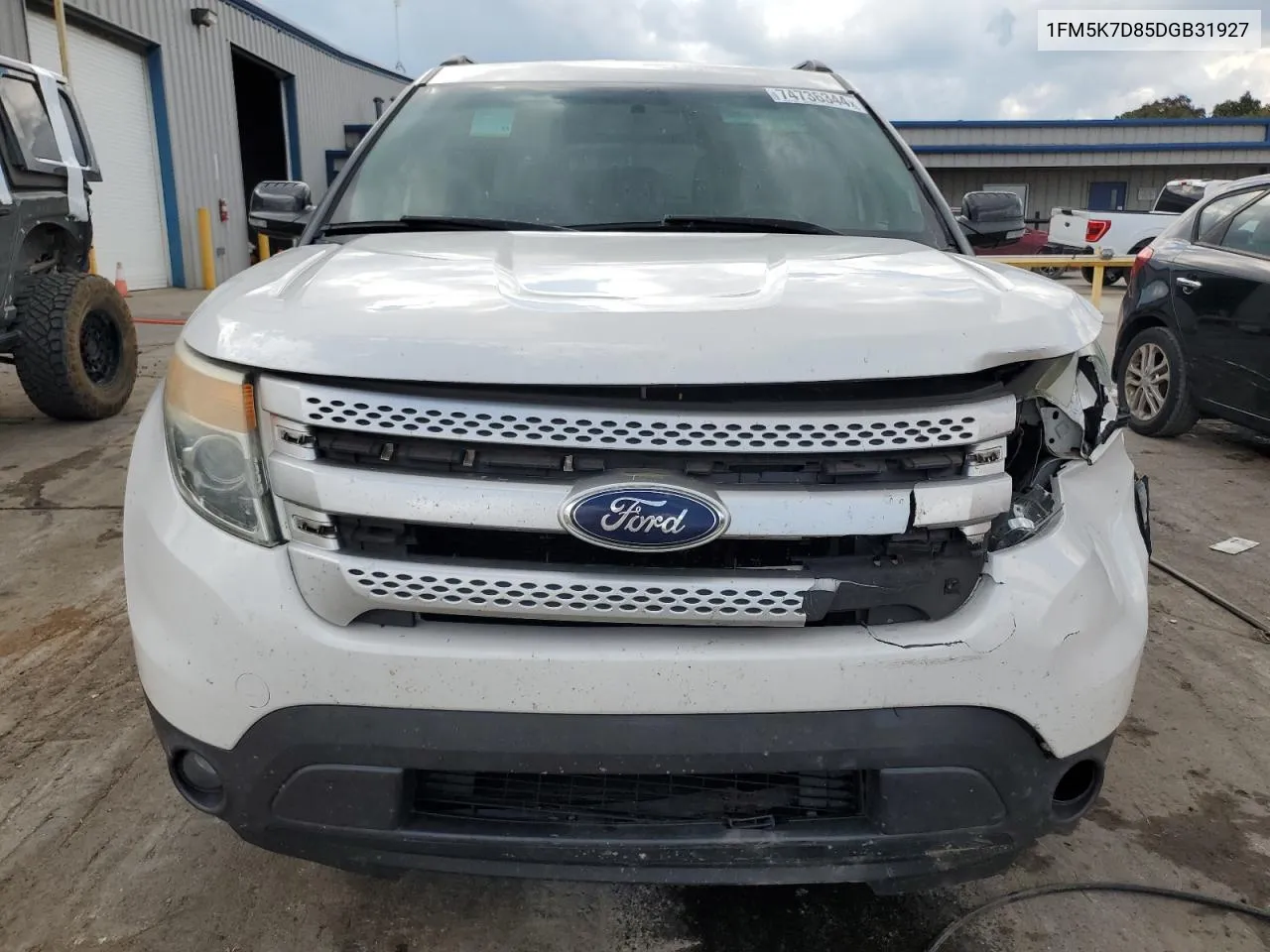 2013 Ford Explorer Xlt VIN: 1FM5K7D85DGB31927 Lot: 74736344