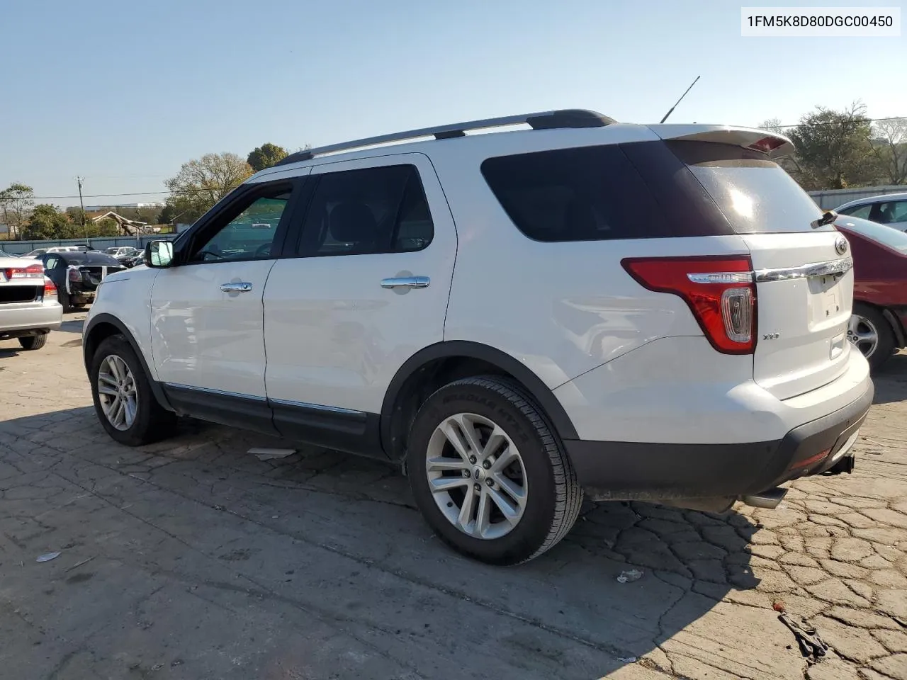 2013 Ford Explorer Xlt VIN: 1FM5K8D80DGC00450 Lot: 74740494