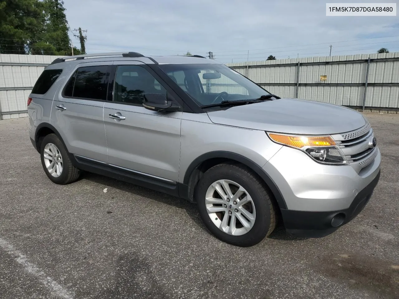 1FM5K7D87DGA58480 2013 Ford Explorer Xlt