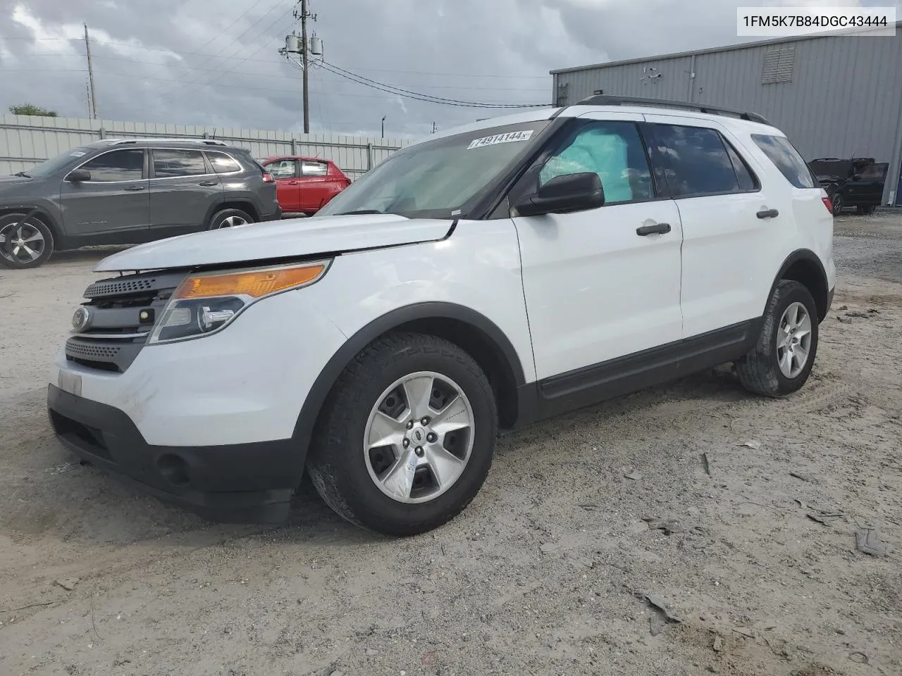 2013 Ford Explorer VIN: 1FM5K7B84DGC43444 Lot: 74914144