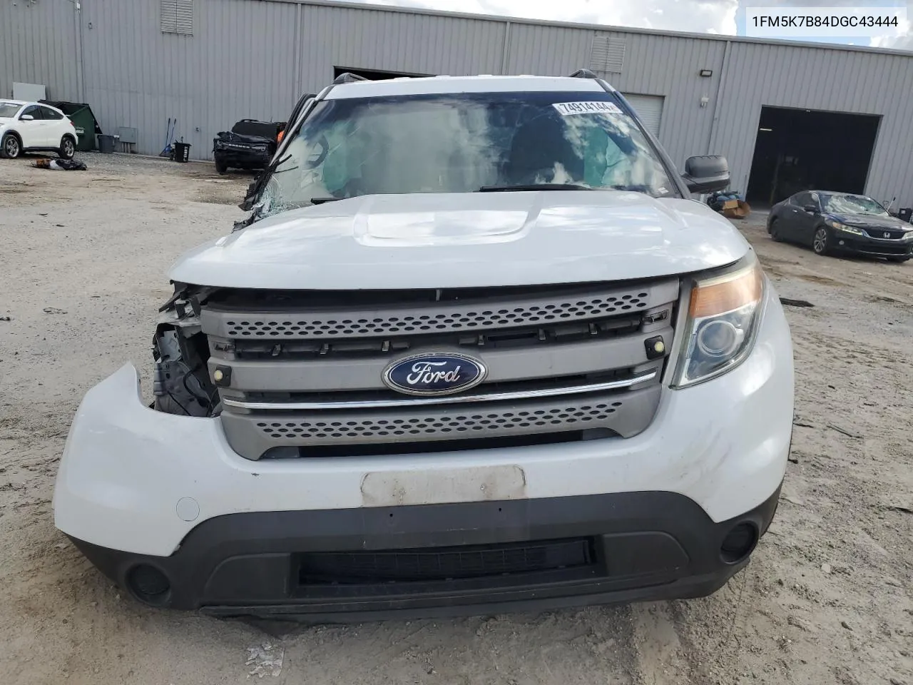 2013 Ford Explorer VIN: 1FM5K7B84DGC43444 Lot: 74914144