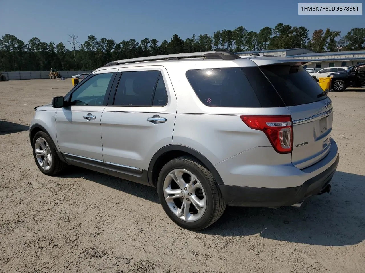 2013 Ford Explorer Limited VIN: 1FM5K7F80DGB78361 Lot: 75215854