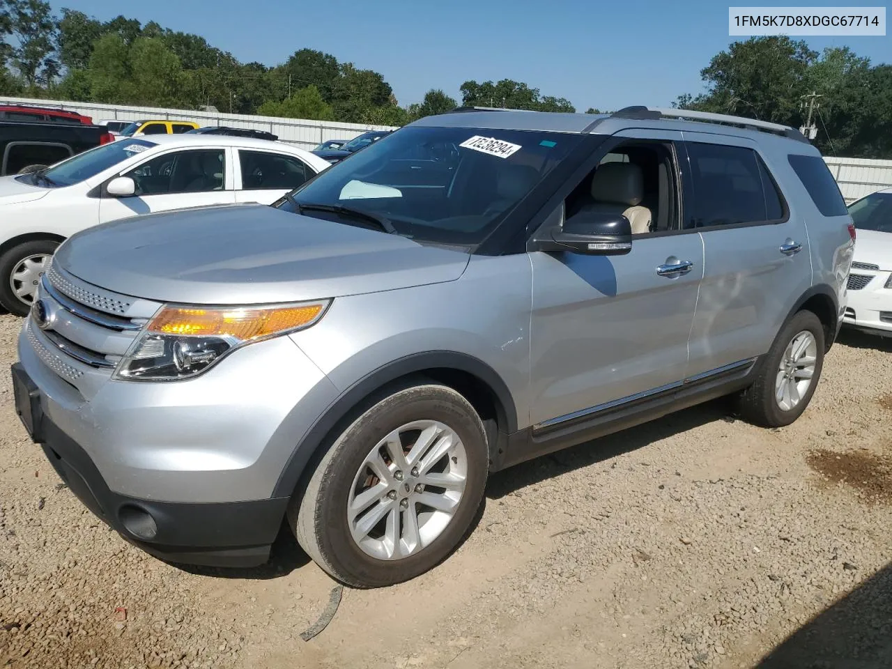 1FM5K7D8XDGC67714 2013 Ford Explorer Xlt