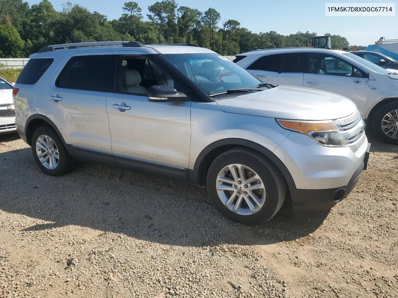 2013 Ford Explorer Xlt VIN: 1FM5K7D8XDGC67714 Lot: 75236294