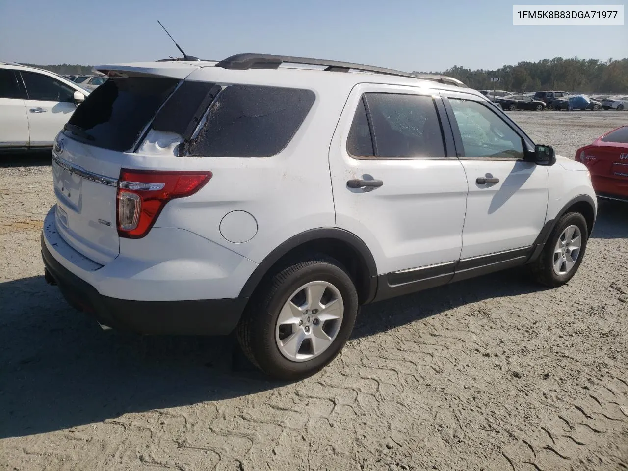 2013 Ford Explorer VIN: 1FM5K8B83DGA71977 Lot: 75284894