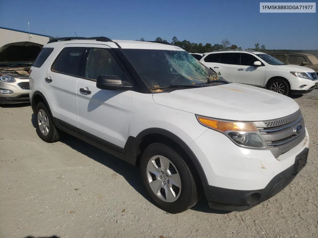 2013 Ford Explorer VIN: 1FM5K8B83DGA71977 Lot: 75284894