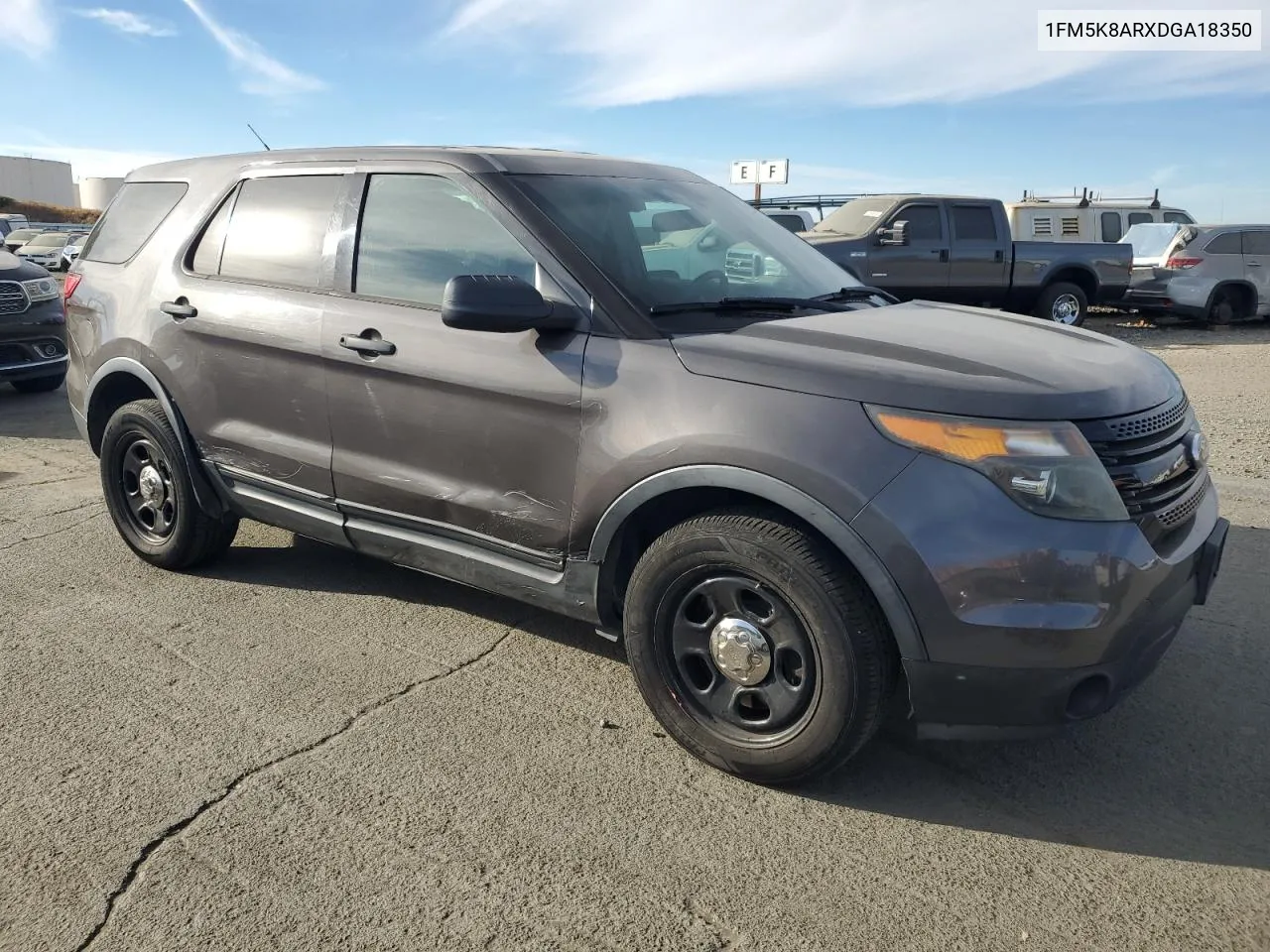 2013 Ford Explorer Police Interceptor VIN: 1FM5K8ARXDGA18350 Lot: 75301314