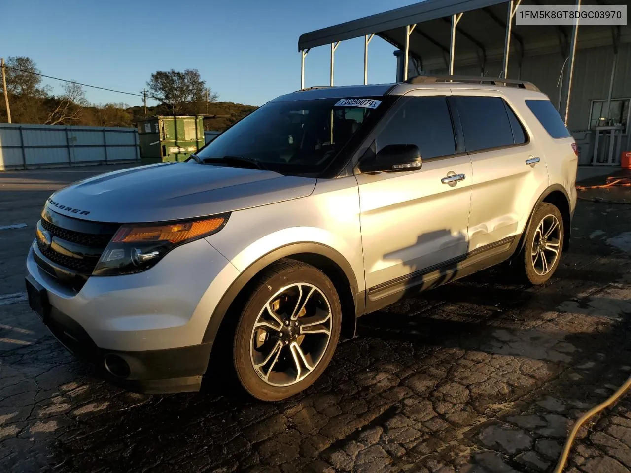 2013 Ford Explorer Sport VIN: 1FM5K8GT8DGC03970 Lot: 75395074