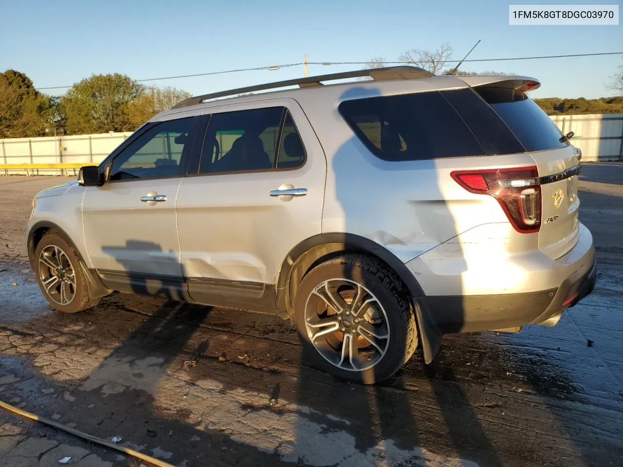 2013 Ford Explorer Sport VIN: 1FM5K8GT8DGC03970 Lot: 75395074