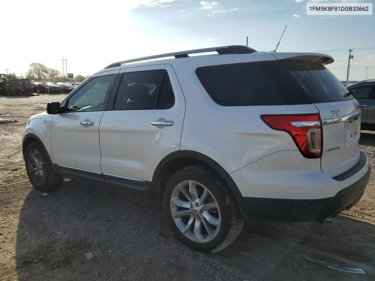 2013 Ford Explorer Limited VIN: 1FM5K8F81DGB33662 Lot: 75430894