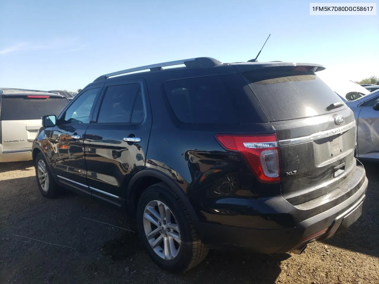 2013 Ford Explorer Xlt VIN: 1FM5K7D80DGC58617 Lot: 75685824