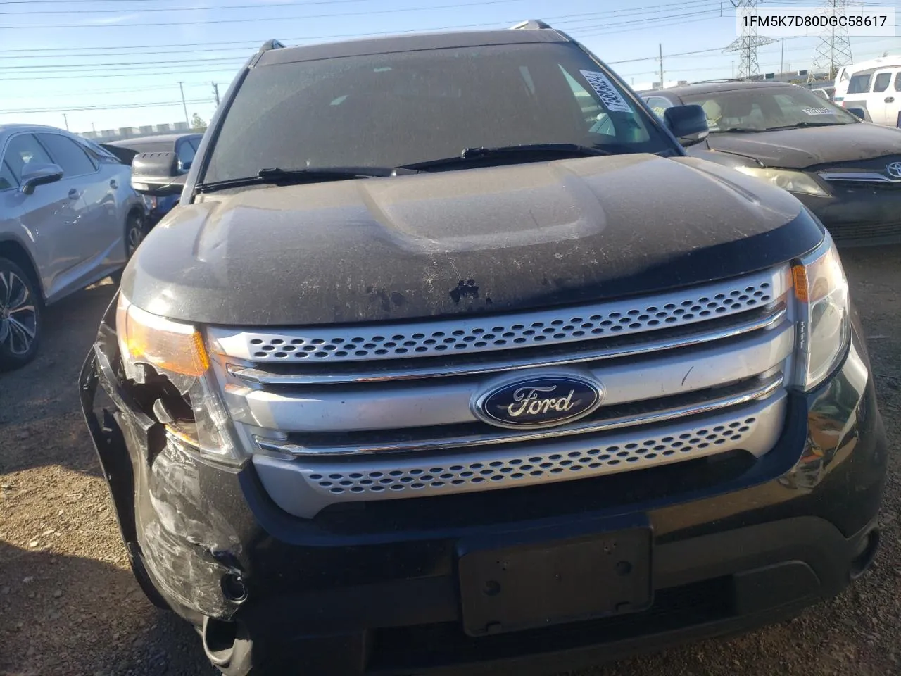 1FM5K7D80DGC58617 2013 Ford Explorer Xlt