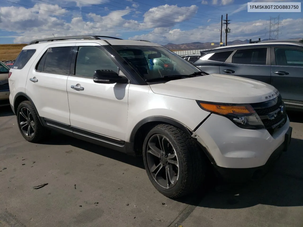 2013 Ford Explorer Sport VIN: 1FM5K8GT2DGB83750 Lot: 75735654