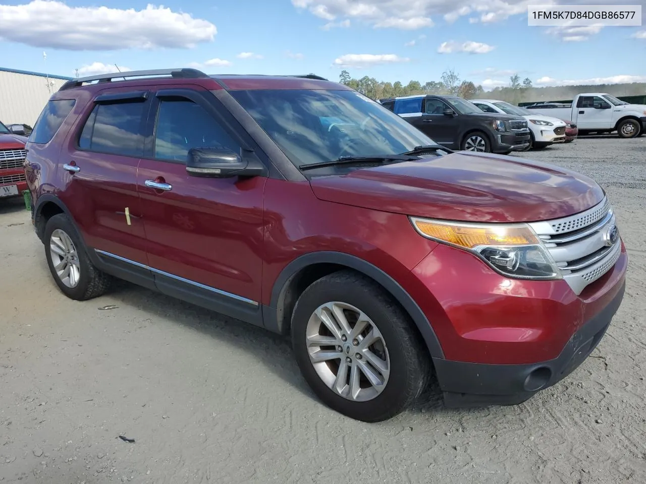 2013 Ford Explorer Xlt VIN: 1FM5K7D84DGB86577 Lot: 75847344