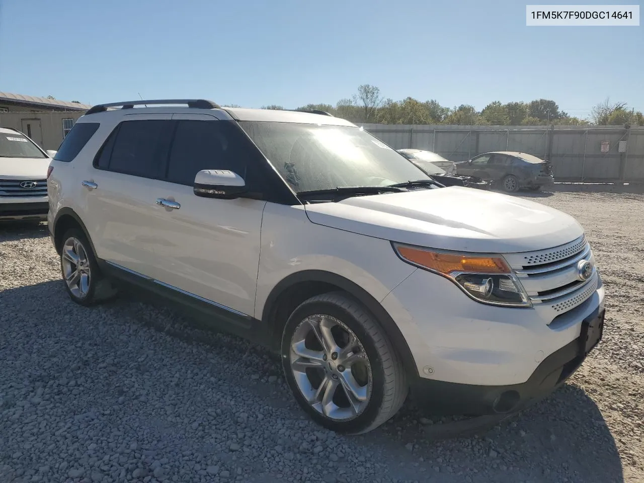 2013 Ford Explorer Limited VIN: 1FM5K7F90DGC14641 Lot: 75918524