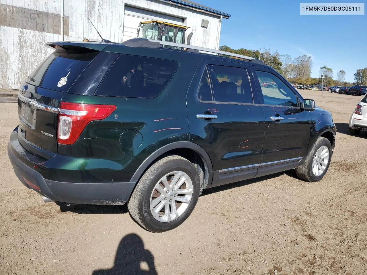 2013 Ford Explorer Xlt VIN: 1FM5K7D80DGC05111 Lot: 76099054