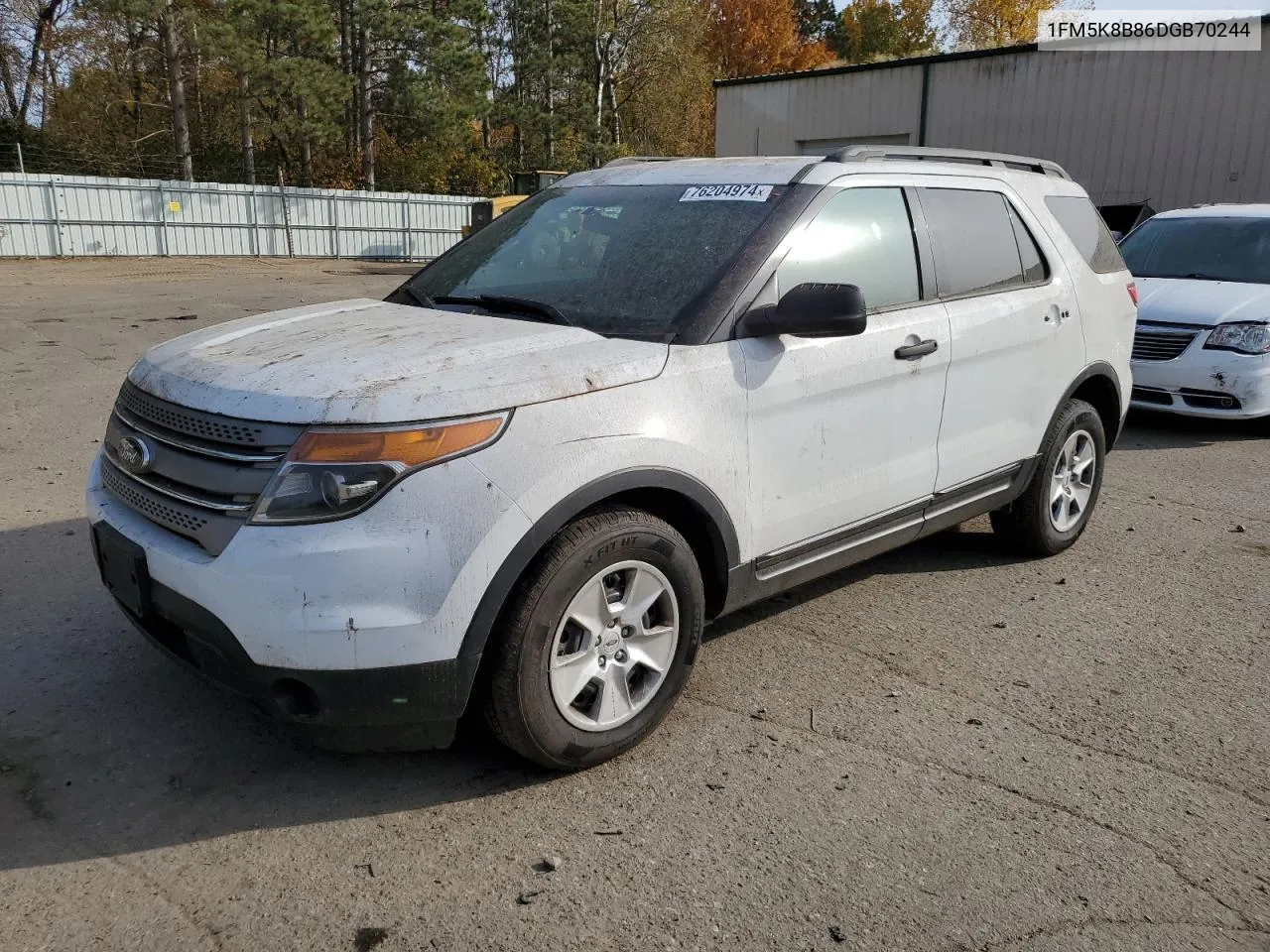 2013 Ford Explorer VIN: 1FM5K8B86DGB70244 Lot: 76204974