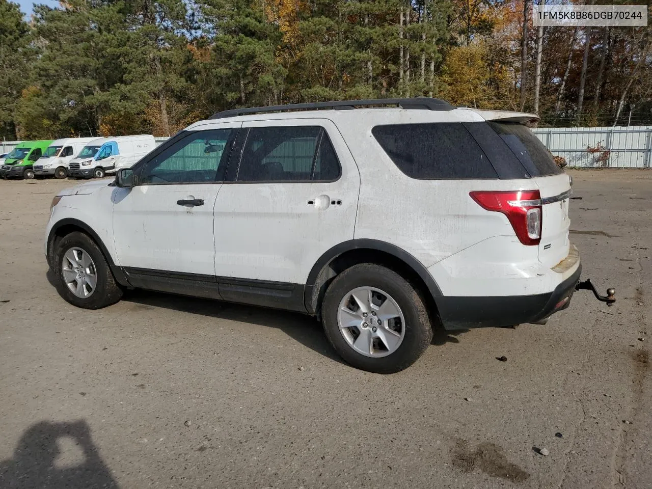 2013 Ford Explorer VIN: 1FM5K8B86DGB70244 Lot: 76204974