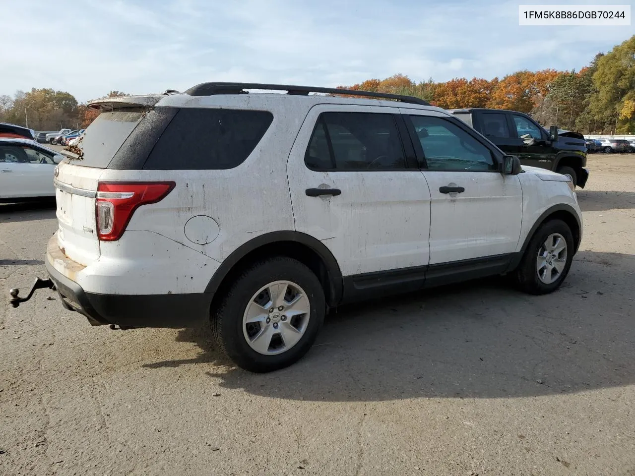 2013 Ford Explorer VIN: 1FM5K8B86DGB70244 Lot: 76204974