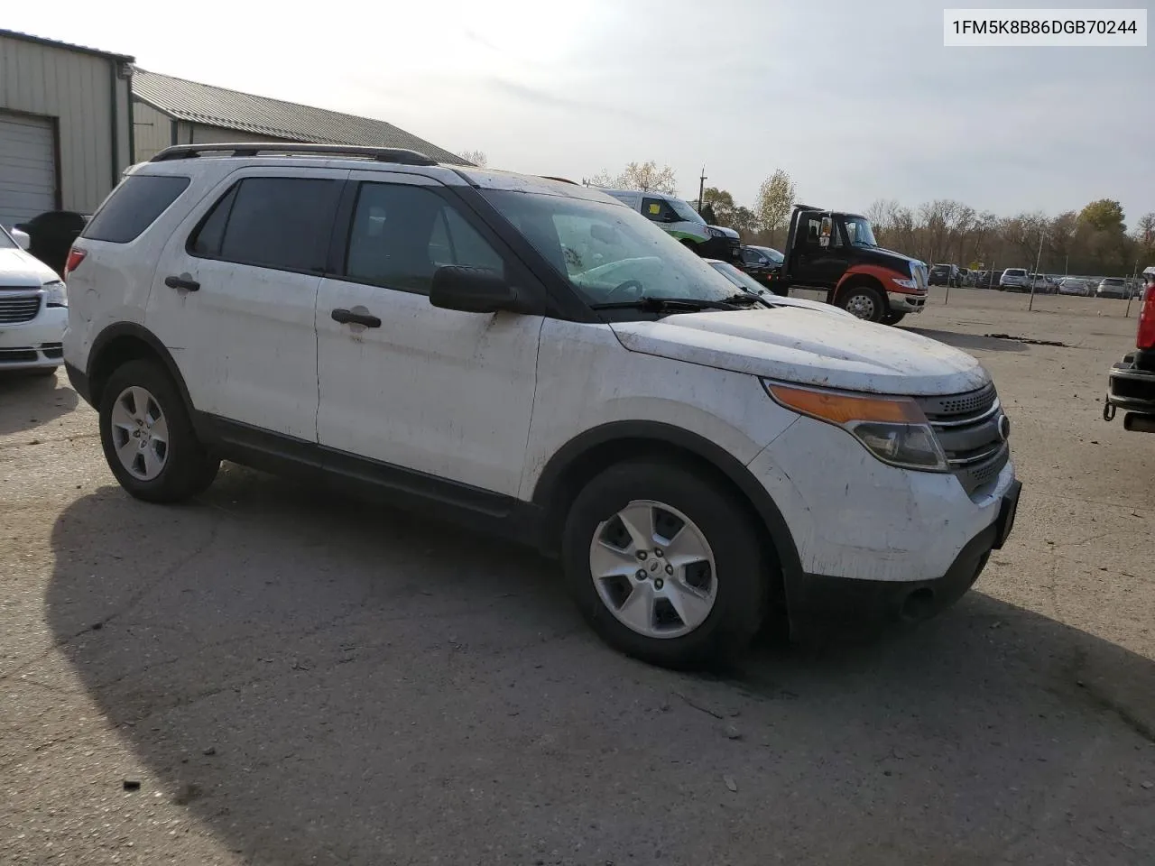 2013 Ford Explorer VIN: 1FM5K8B86DGB70244 Lot: 76204974