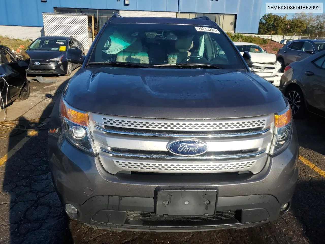 2013 Ford Explorer Xlt VIN: 1FM5K8D86DGB62092 Lot: 76255244