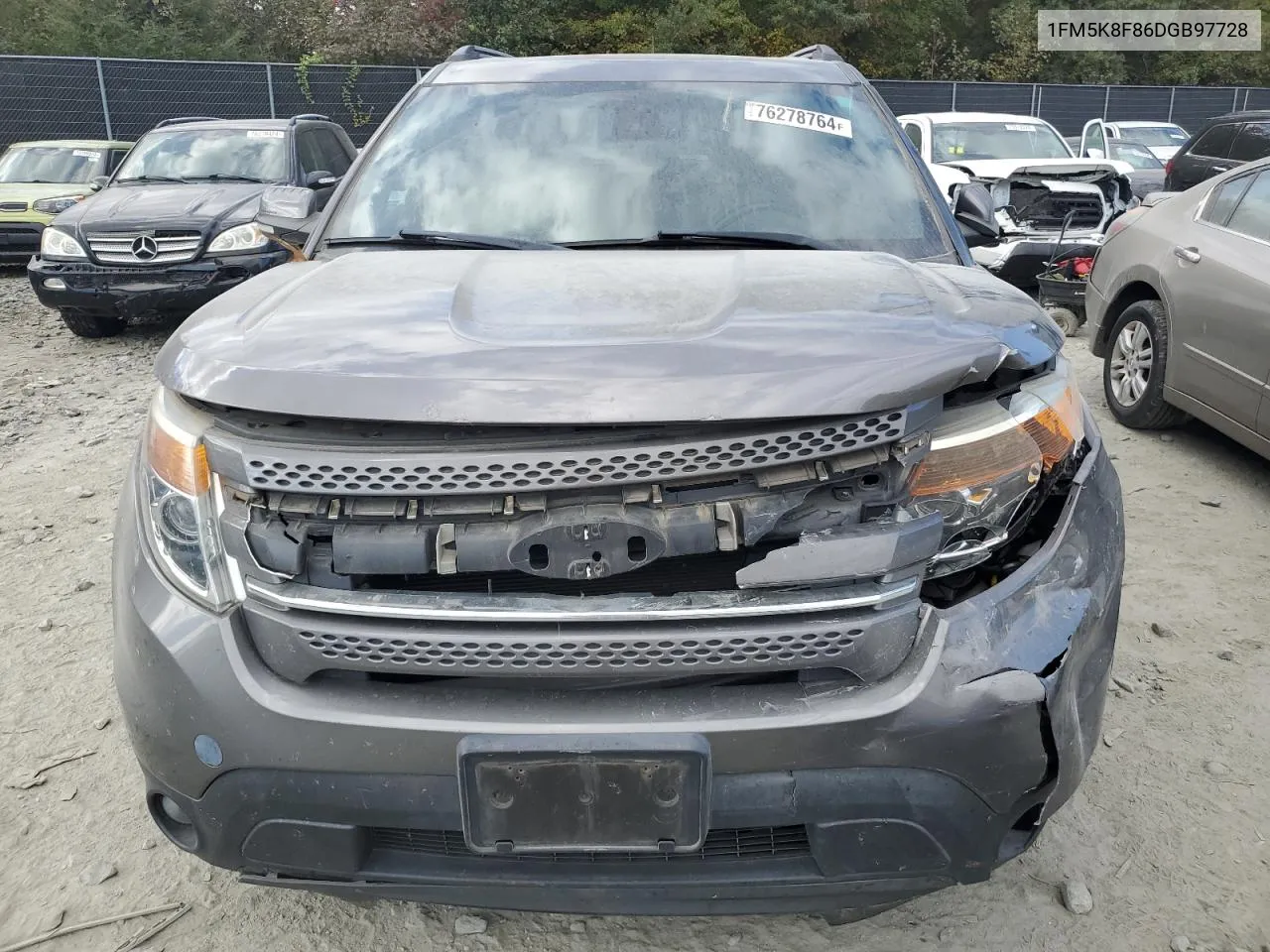 2013 Ford Explorer Limited VIN: 1FM5K8F86DGB97728 Lot: 76278764