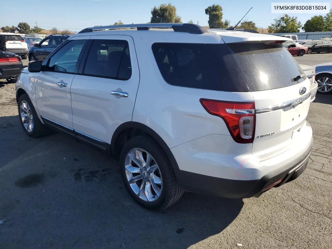 2013 Ford Explorer Limited VIN: 1FM5K8F83DGB15034 Lot: 76398024