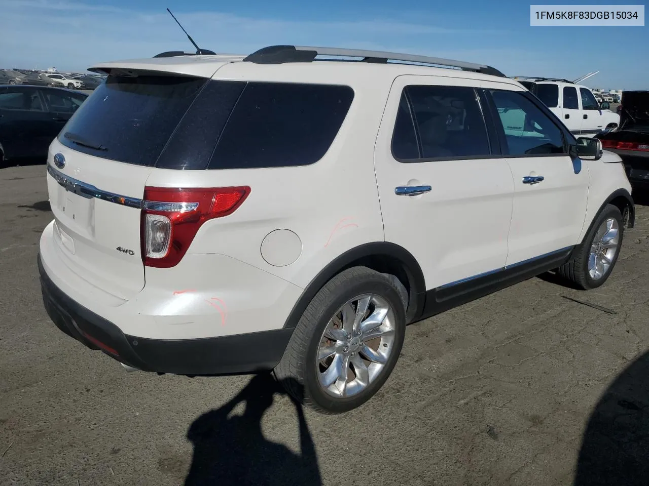 2013 Ford Explorer Limited VIN: 1FM5K8F83DGB15034 Lot: 76398024