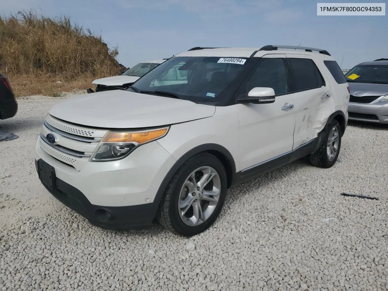 2013 Ford Explorer Limited VIN: 1FM5K7F80DGC94353 Lot: 76400294