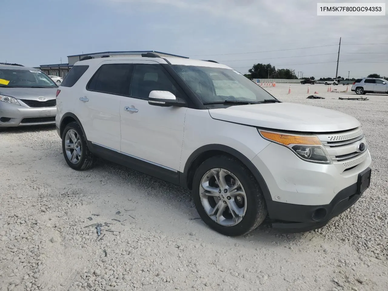 2013 Ford Explorer Limited VIN: 1FM5K7F80DGC94353 Lot: 76400294