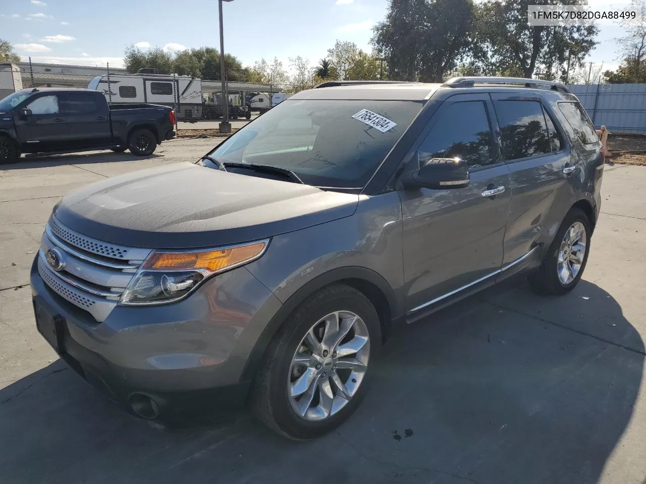 2013 Ford Explorer Xlt VIN: 1FM5K7D82DGA88499 Lot: 76541304