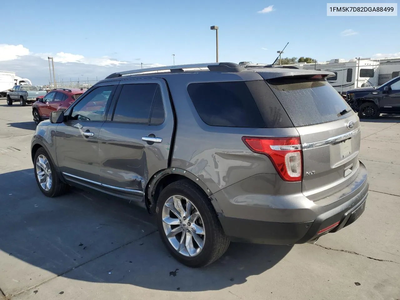 2013 Ford Explorer Xlt VIN: 1FM5K7D82DGA88499 Lot: 76541304