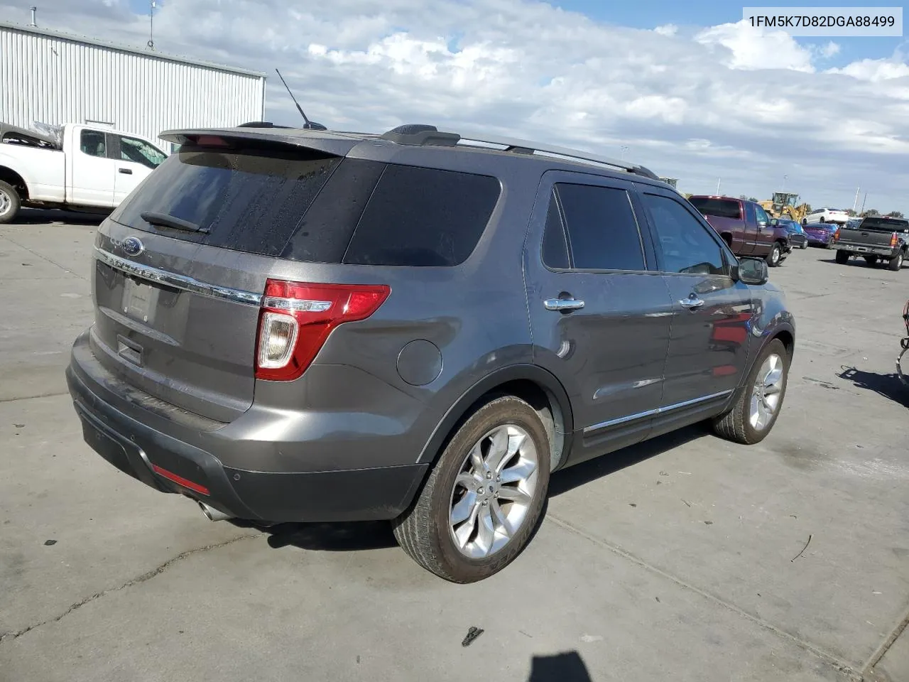 2013 Ford Explorer Xlt VIN: 1FM5K7D82DGA88499 Lot: 76541304