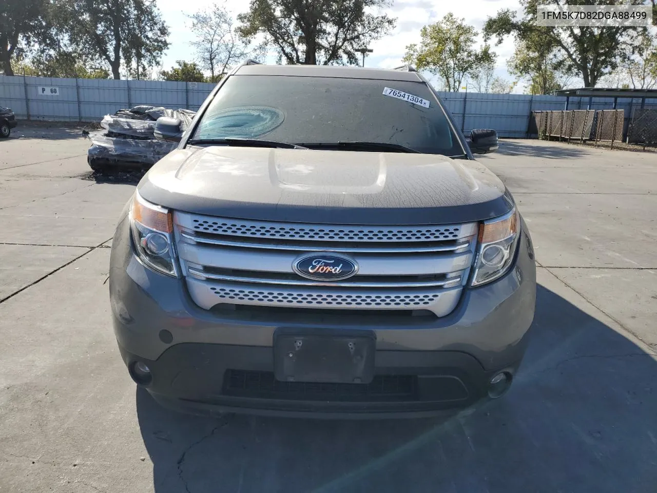 2013 Ford Explorer Xlt VIN: 1FM5K7D82DGA88499 Lot: 76541304