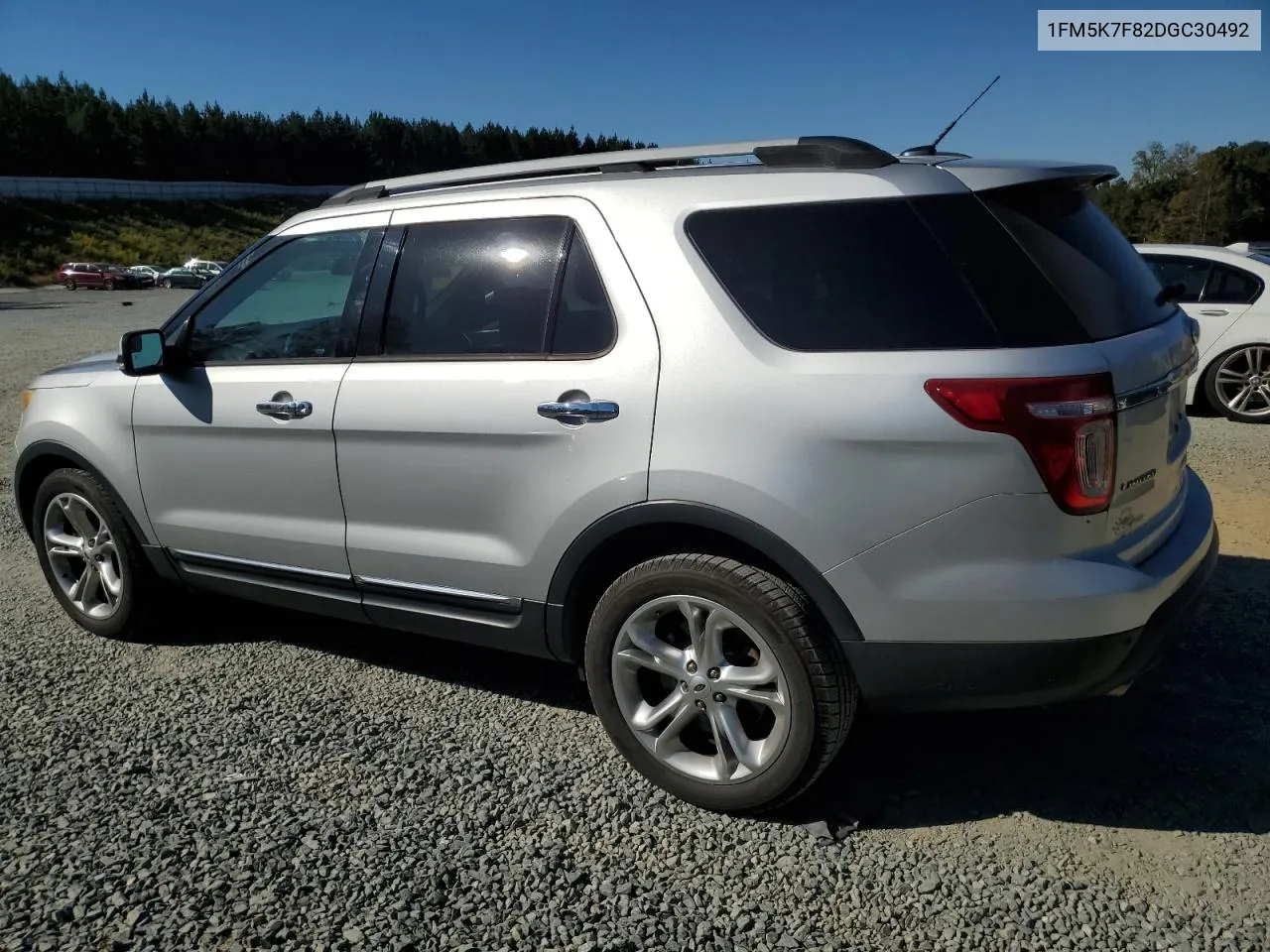 2013 Ford Explorer Limited VIN: 1FM5K7F82DGC30492 Lot: 76914344