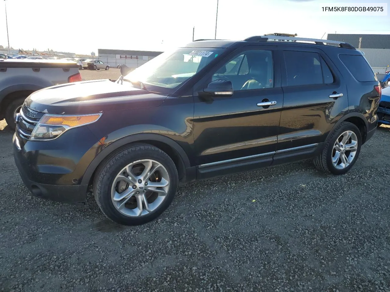 2013 Ford Explorer Limited VIN: 1FM5K8F80DGB49075 Lot: 77021174