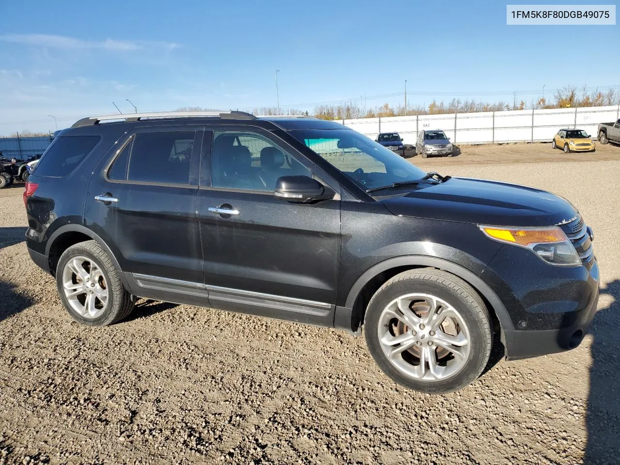 2013 Ford Explorer Limited VIN: 1FM5K8F80DGB49075 Lot: 77021174